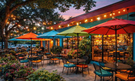 Patio Restaurant in Alamo Heights